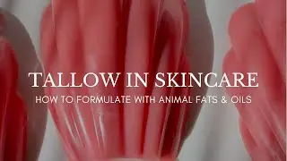Tallow in Skincare: How to Formulate with Animal Fats & Oils