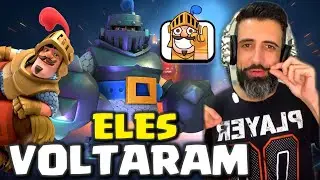 ESSA DUPLA MEGA PRINCIPE VOLTOU! VOLTARAM COM TUDO no Clash Royale #clashroyale 🔥🏆