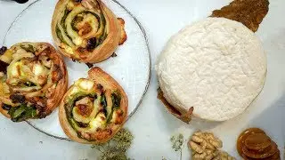 Apéritif festif : Feuilletés faciles au fromage de chèvre, une recette à partager