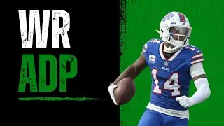 Analysis Of The Current WR Average Draft Position