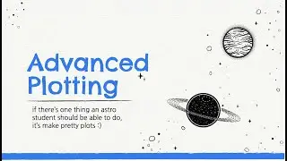 Advanced Plotting Lecture