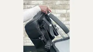 How to attach your Lennox Changing Bag to your pram