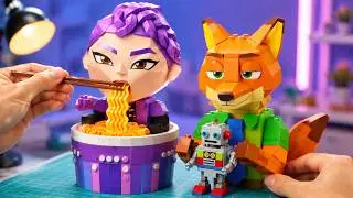 Tudo DIY: Kpop Demon Hunters + Zootopia! Crie Seu Personagem Favorito 🦊💜