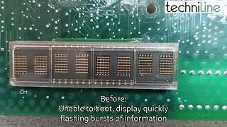 Alfa Laval EPC 50 OP (front panel) repair