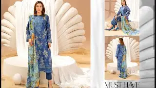 Orginal Pakistani Gullbano luxury lawn gullgee brand ￼￼￼ collection 01748152640 