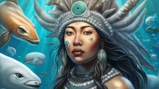 Sedna- Inuit Goddess Of The Sea & The Underworld. 🌊🩵✨
