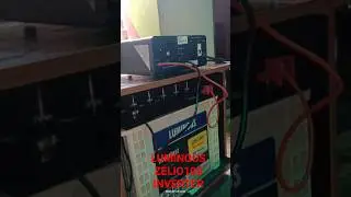 LUMINOUS ZELIO 1100 INVERTER +LUMINOUS 250ah battery...   #electronic #luminious  #luminousinverter