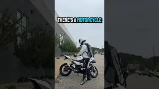 How To Ride With A Backpack #ninja400 #motorcycle #sportbike #bike #biketok #beginner #shorts