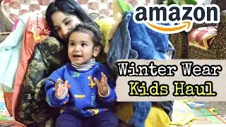 Amazon Winter Wear Try on Haul for Kids | 1-5 years  | ❤️Amazon EOSS ❤️Trendy A's