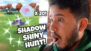 Getting A Dream Shadow Pok&eacute;mon! Shadow Shiny Beldum Hunt! (Pok&eacute;mon GO)