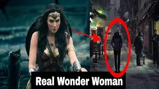 Real life Wonder Woman Using real Superpowers Caught On Camera