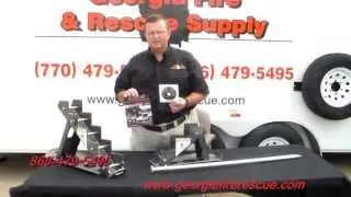The SHARK collapsible step chock from Rescue 42