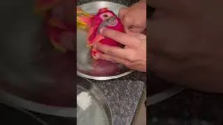 ORIGINAL DRAGON FRUIT FROM VIETNAM 🇻🇳 | How to cut and eat