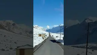 Spiti Valley 😍.              #spitivalley #himachal #kaza #spiti #mountains #snow #travel #snowfall