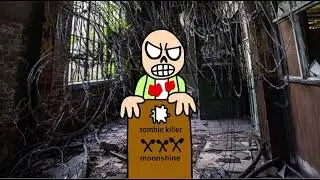 Moonshine barrel zombie - Spirit Halloween 2015