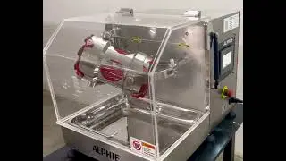3D Tumbler Mixer Alphie 3 GMP Construction - Laboratory Mixer for Pharmaceuticals / other Industries