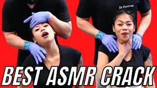 ASMR NECK CRACK & REACTION COMPILATION