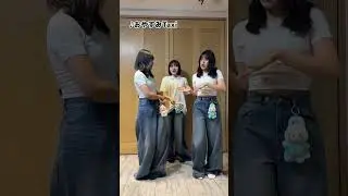 【即興ダンス】3姉妹でTikTokで流行ってる「おやすみTaxi / MON7A」を踊ってみた！【もんた】#Shorts