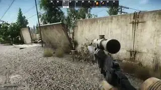 EFT 1v3 gunfight