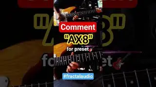 Fractal Audio - AX8 lead tone demo #1 #shorts