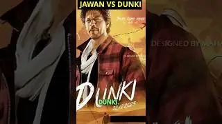 Shahrukh Khan New Movie Release Date Announced । Dunki Vs Jawan । #jawan #dunki #shorts #shahrukh