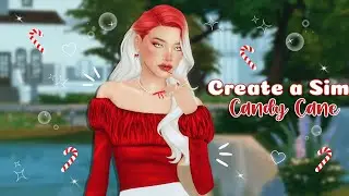 Create a Sim | Candy Cane | Cas Speed