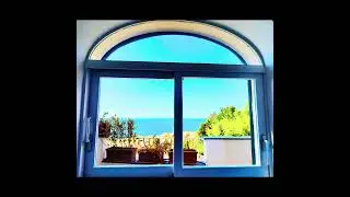 Window view for projector | window live | real location in Italy