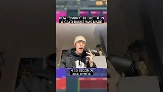 HOW &ldquo;SPARKY&rdquo; BY PRETTIFUN & CAYO BANKS WAS MADE (IN 30 SECONDS)💄💄💄