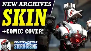 NEW Bastion LEGENDARY SKIN! + Comic Cover Art (Overwatch 2019 Archives Event)