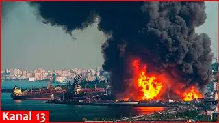 SBU drones struck Russia's largest oil loading port on the Baltic Sea: Oil shipment suspended