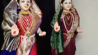 गौरी मुखवटे 2021/Gauri murti/Fiber gauri body 2021/गौरी गणपती कारखाना/Gauri Ganpati newarrivals 2021