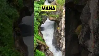 First Village of India I Mana Village I Badrinath I #shorts