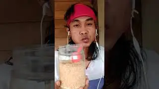 ASMR RAW RICE EATING🌾@ega ccs new #shorts