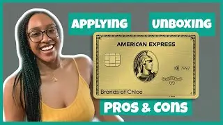 American Express Gold Card - New Credit Card - AMEX GOLD CARD Pros & Cons