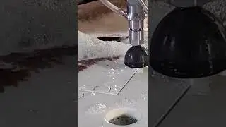 #CNC_#WaterJet5Axis in Action | High Precision Marble Cutting