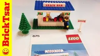 LEGO set 675 Snack Bar from 1979 Vintage Classic Town