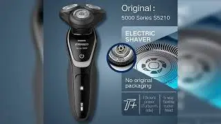 A must-have product!&nbsp;Philips Norelco Razor Shaver  series 5000 S5210, Wet & Dry, No original packa