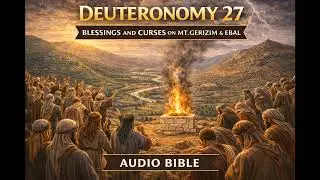 📖 Deuteronomy 27 (Audio Bible) | Blessings, Curses, and Covenant Commitment
