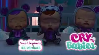 Boneca Cry Babies chora e sai lagrima de verdade! Multikids