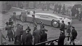 World History- Malcolm Campbell, the first person to drive an automobile over 300 mph (483 km/h)