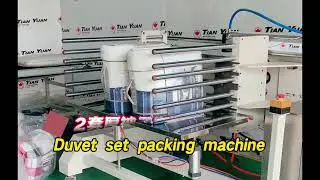 Horizontal compress packing machine for pillow cushion dog beds HFD-6000