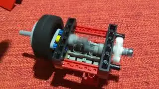 Smooth running Lego model engine