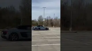 Audi R8 Donut Fail - #shorts #funny