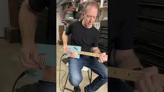 Blue Sky Padron 3 String Cigar Box Guitar CBG #2577 #cigarboxguitar #3stringguitar #cbg Mike Snowden