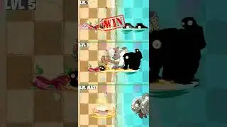 Pvz 2 - Pyre Vine Vs 2 Hamster Ball Gargantuars #shorts #pvz