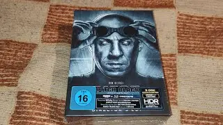 Pitch Black 4k Ultimate Edition Turbine Chronicles of Riddick Unboxing & Review de