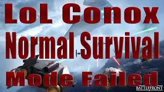 Star Wars Battlefront - Normal Survival mode Failed