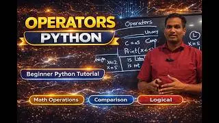 Python Operators Explained for Beginners (2026) 🔥 | All Types with Examples