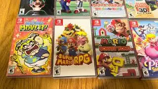 All my Mario games on Nintendo Switch 1 & 2 (updated)