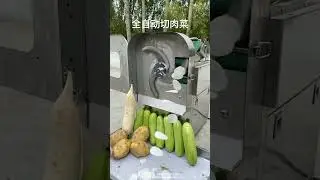 Small scale radish slicer machine